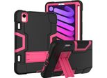Custodia Per Ipad Mini 6 8,3" Con Supporto E Stilo Nero"