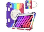 Custodia Per Ipad Mini 6 8,3" Con Supporto E Tracolla Colorato"