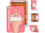 Custodia Per Ipad Mini 4/5 7,9" Con Supporto E Tracolla Rosa"
