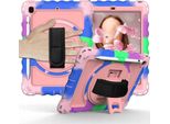 Custodia Per Ipad 6/5/Pro 9,7" Con Supporto E Tracolla Colorata"