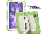 Custodia Per Ipad Air 5/Air 4/Pro 11" Con Tracolla Stand Verde"