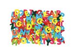 Eduplay 120491 Lettere In Feltro Mega 8 Cm, Feltro Di Poliestere, Multicolore, 150 Pezzi (1 Set)