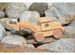 Eduplay 210272 Kit Pala Gommata, 23 X 22 X 8,5 Cm, Legno, Naturale