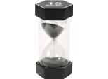 Eduplay 120611 Mega Clessidra 15 Min, Ø 8,4 X 16 Cm, Nero/Chiaro