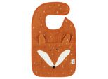 Bavaglino Trixie Baby Mr Fox - Cotone Organico - Arancione