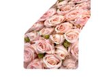 Bertoni Runner Da Tavola In Feltro, Tovaglia Con Motivo Panca Decorazione Tavola Diana 95X33 Cm