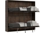 Itamoby - Letto Doppio A Scomparsa Kando Noce