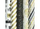 Carta Da Regalo Gatsby 2 - Carta Da Regalo Assortita - 2 Metri X 70 Cm - 10 Rotoli
