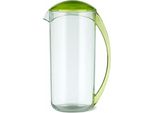 Caraffa Per Succhi Di Frutta In Plastica - Caraffa Per Versare - 2 Litri - Con Coperchio
