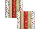 Assortimento Di Carta Da Regalo Per Natale Wintergarten - 2 Metri X 70 Cm - 10 Rotoli