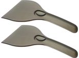 Raschiaghiaccio Solido - Semitrasparente - Plastica - 22 X 10,5 Cm - 2 Pezzi