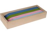 Talen Tools Etichette In Legno Colorate Per Piante, 12 Pezzi In Scatola Di Legno