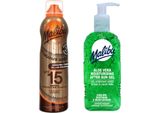 Olio Malibu SPF15 Olio Con Cocco 175Ml + Gel Di Aloe Dopo Aver Abbronzato 200 Ml