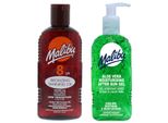 Malibu Tanning Oil SPF8 200 Ml + Gel Di Aloe Dopo Abbronzatura 200Ml