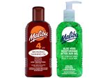 Malibu Tanning Oil SPF4 200 Ml + Gel Di Aloe Dopo Abbronzatura 200Ml