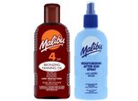 Malibu Tanning Oil SPF4 200 Ml + Balsamo Spray Dopo Abbronzatura 200 Ml