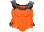 Pettorina Acerbis Linear Nera/Arancio 165-190Cm Omologata Protezione Torace/Schiena