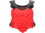 Pettorina Acerbis Linear Nera/Rossa 165-190Cm Omologata Protezione Torace/Schiena