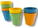 Tazza Per Bere - Infrangibile - Set Da 8 - 300 Ml - Lavabile In Lavastoviglie