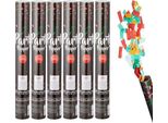 Popper Per Feste Xl Con Stelle Filanti E Coriandoli - 6 Pezzi