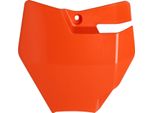 Tabella Portanumero Anteriore Acerbis Arancio