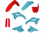 Kit Carene 9 Pezzi Acerbis Rosso/Verde Per Honda Crf R