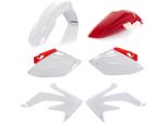 Kit Carene 6 Pezzi Acerbis Rosso/Bianco Per Honda Crf 450 R
