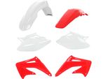 Kit Carene 6 Pezzi Acerbis Bianco/Rosso Per Honda Crf 450 R