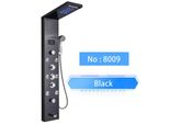 Pannello Doccia A Led, Display Digitale Della Temperatura, Installazione A Parete, Nero 8009
