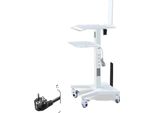 Carrello Scanner Dentale, Struttura Affidabile, Facile Mobilità, Spina 220V Eu