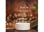 Luce Notturna A Led A Forma Di Cuore Regalo Per La Mamma Iscrizione In Francese