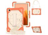 Custodia Per Ipad 9/8 10,2" Con Supporto E Tracolla Arancione"