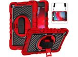 Custodia Per Ipad Mini 5/4 7,9" Con Supporto E Tracolla Rossa"