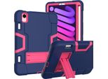 Custodia Per Ipad Mini 6 8,3" Con Supporto E Stilo Rosa"