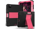 Custodia Per Ipad Air 4 10,9" Con Supporto E Stilo Rosa"