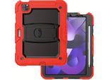 Custodia Per Ipad Air 5/4 /Pro 11" Con Supporto E Tracolla Rosso"