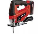 Power X-Change Akku-StichsäGe TC-JS 18/70 Li, 18Volt Rot/Schwarz, Li-Ionen Akku 2,5Ah, Koffer E-Box Basic