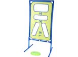 Scatch Frisbee Gioco Di Lancio All'aperto - Include Frisbee E Porta - 111 X 5,6 X 43 Cm - Bambini Dai 6 Anni In Su - Blu/Verde
