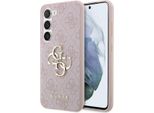 Guess Guhcs24S4Gmgpi S24 S921RóżOwy/Pink Hardcase 4G Big Metal Logo