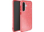 Avizar, Custodia Glitterata Per Samsung Galaxy A36 Antiurto Scintillante, Rosso