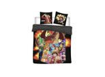 ONE PIECE - Punk Hazard - Bettwäscheset 200X200 - 100% Mikrofaser für zwei Personen