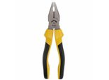 Ironside 121-371 Pinze Combinate 180 Mm Pol. Manico A 2 Componenti, Nero/Giallo/Argento
