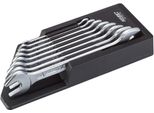 Hazet 450N/8RS Set Di Chiavi A Doppia Mappa ∙ Profilo Esagonale Esterno ∙ 6 X 7 - 21 X 22 ∙ Numero Di Utensili: 8