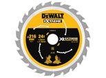 Dewalt DT99568-QZ - Lame Per Sega Circolare Stazionaria Xr Extreme Runtime 216Mm X 30Mm 24D