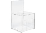 Scatola Promozionale Sigel, Acrilico, (L)210 X (P)210 X (H)360 Mm