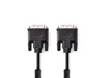 Cavo Dvi | DVI-I 24+5-Pin Maschio | DVI-I 24+5-Pin Maschio | 2560X1600 | Nichelato | 2,00 M | Dritto | Pvc | Nero | Sacchetto Di Plastica