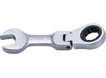 Bgs Chiave Ad Anello A Cricchetto, Corta, Angolata Sw 18 Mm - 6918