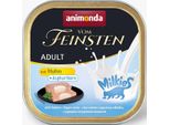 Animonda Vom Feinsten Adult Con Cuore Di Pollo E Yogurt 100Gx32