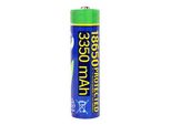 Gembird Batteria Agli Ioni Di Litio 18650, Protetta, 3350Mah
