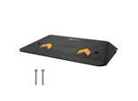 Rampa Per Soglia Vevor Rampa Per Marciapiede Rampa Per Soglia Porta 90,2X53,34X7,6 Cm Gomma